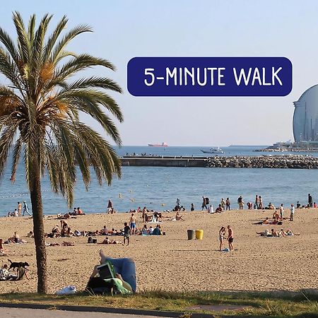 Taulat Loft L Poblenou Beach L Self Check In L Terrace Penthouse Барселона Екстериор снимка